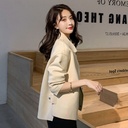 All-Match Coat Women's Spring and Autumn New Korean-Style Suede Coat Short Short Loose Jacket Trendy