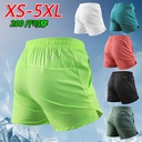 Ice Silk Quick-drying Shorts Men's and Women's Loose Thin Three-point Pants Fashion Brand Couple Sports Pants Outdoor