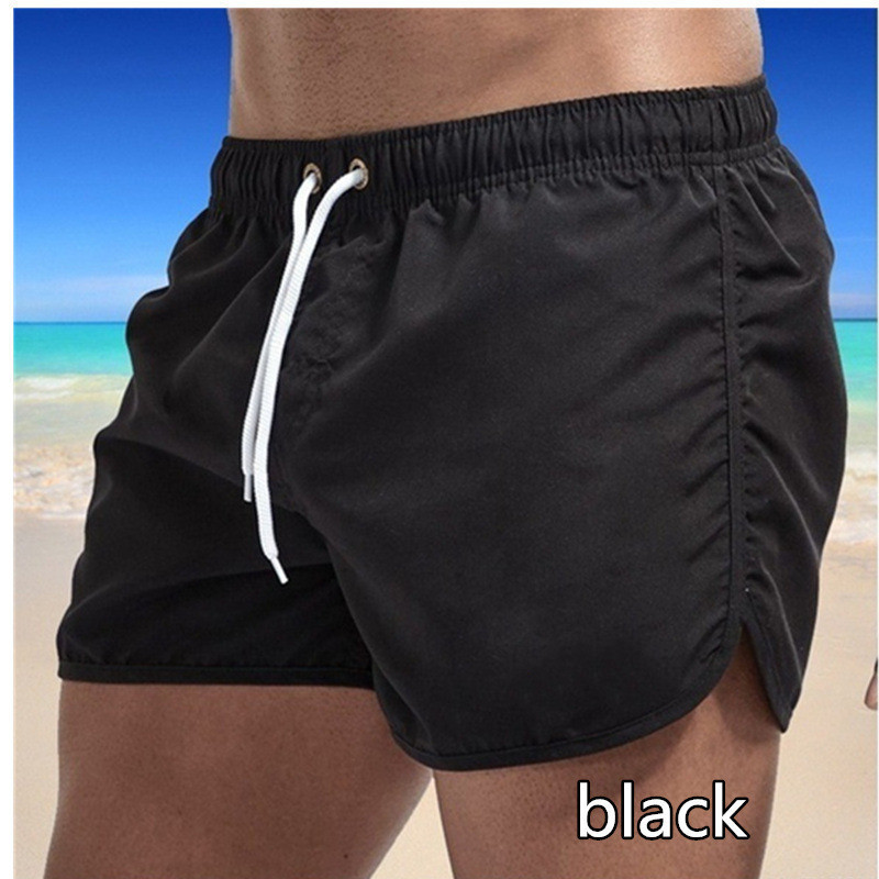 New Mesh Breathable Fitness Men's Fashion Sports Shorts Running Quick-drying Pants Summer Thin Training Beach Pants