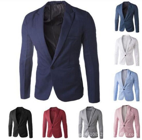 new men's clothing wholesale men's Korean slim fit small suit men's casual small suit trendy jacket men