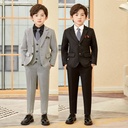 Spring and Autumn Korean children's clothing factory wholesale children's suit dress set a generation of boys performance host performance