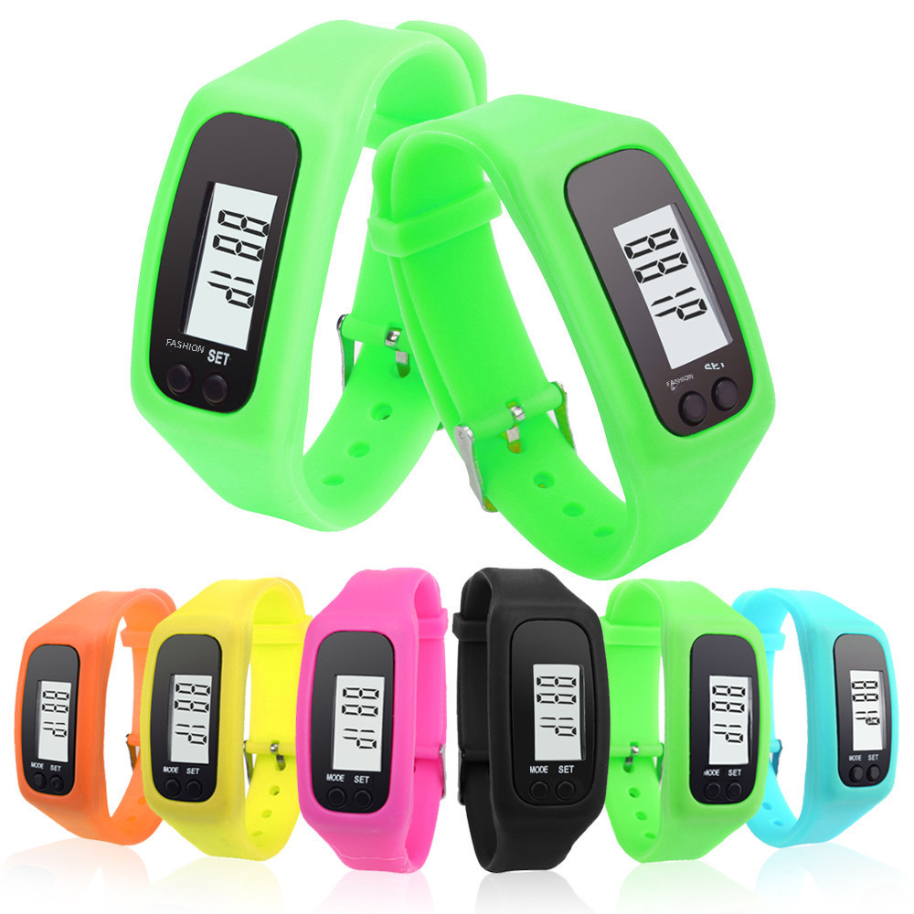 Factory Hot Explosions Watch Multifunctional Sports Pedometer Electronic Watch Children's Pedometer Watch Spot