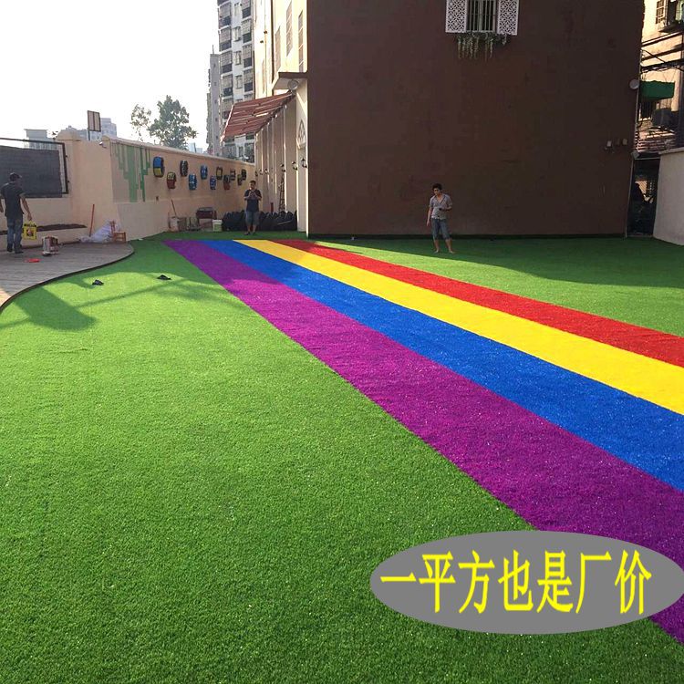 Artificial lawn simulation turf roof outdoor carpet fake lawn home kindergarten playground green decoration