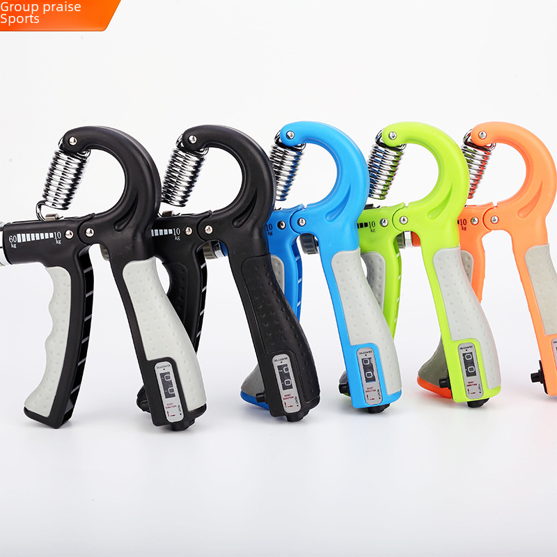 Counting Grip Fitness Adjustable Grip Finger Exerciser Finger Grip Set Counting