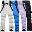 new ski pants men's and women's large size warm veneer double waterproof windproof pants e-commerce support a generation of hair