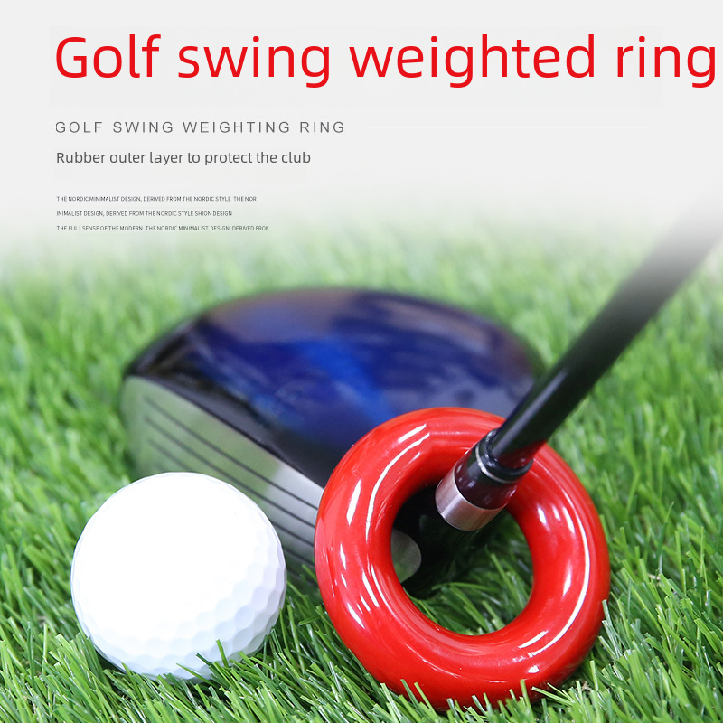 new golf weighted ring Club head weighting device club practice weighted ring swing practice Accessories Supplies