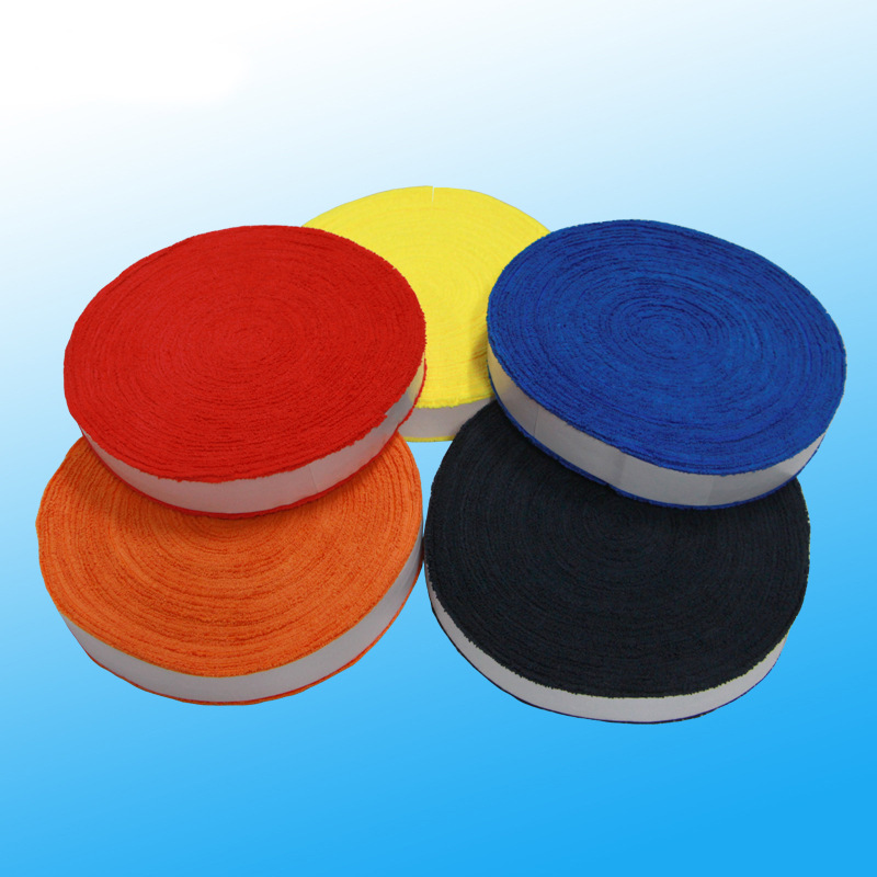 Factory large plate cotton towel hand glue badminton racket Sweat Belt super sweat wholesale