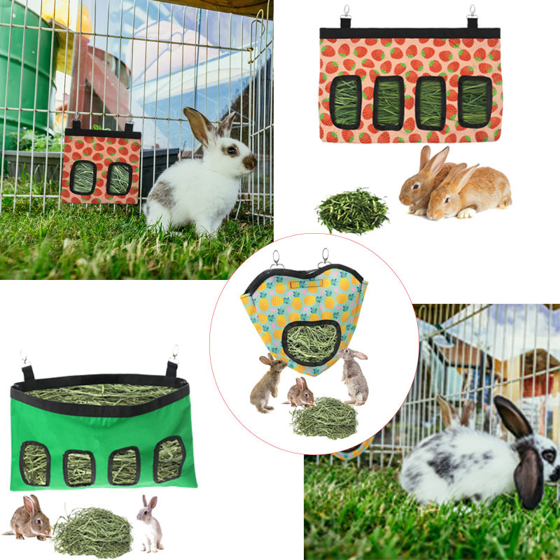 pet Hay bag rabbit rabbit hay feeding bag hanging feeding bag guinea pig Chinchilla Hay bag