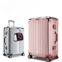 Luggage universal wheel aluminum frame trolley case female student 20 inch luggage suitcase boarding password box 24 suitcase
