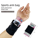 Outdoor Sports Wrist Bag Arm Strap Sleeve Cycling Mobile Phone Bag Fitness Arm Bag Wallet Wrist Bag Ring Running Storage