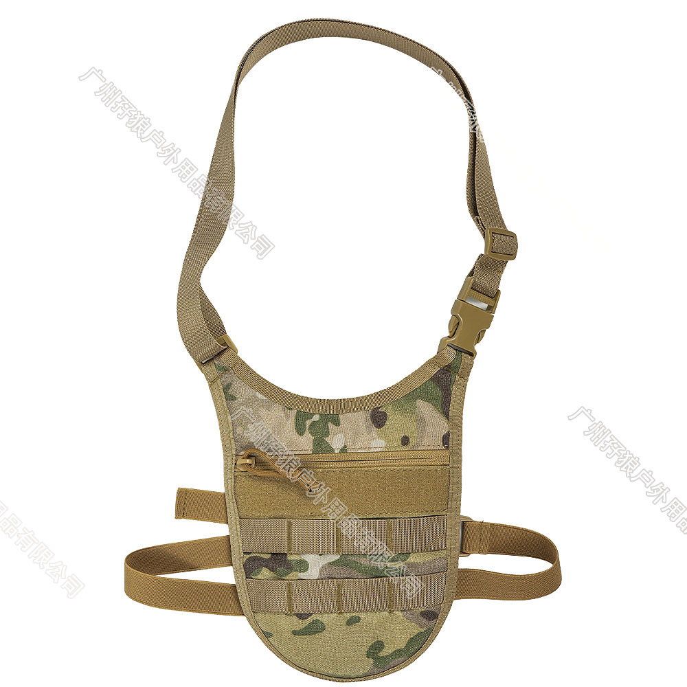 Army Fan Underarm Bag Accessories Bag Portable Shoulder Invisible Crossbody Bag Outdoor Camouflage Bag