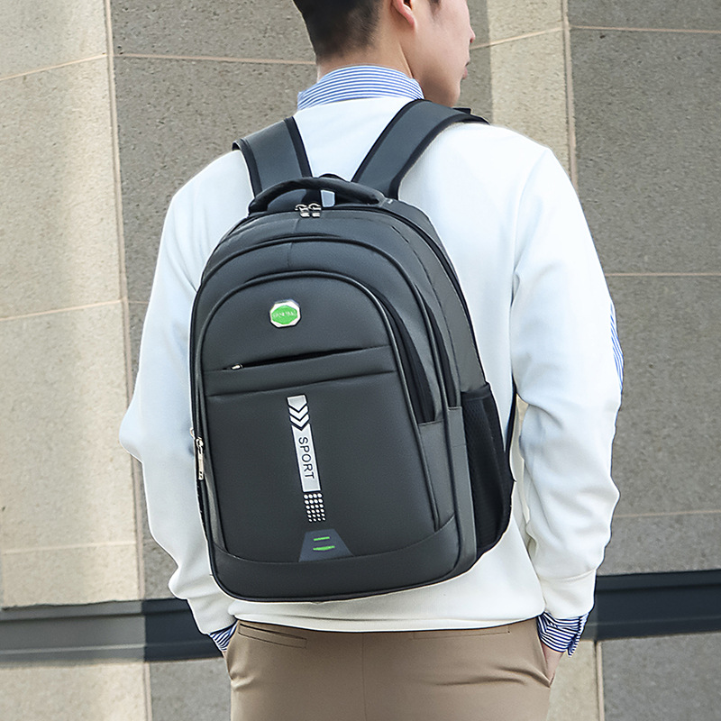 Computer bag fashion large capacity business travel travel backpack college student bag wholesale men's shoulder bag