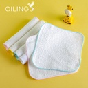 15cm kindergarten baby mouth cleaning small square towel small size handkerchief pure cotton white hand cleaning Children square towel