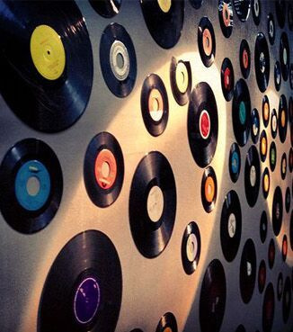 12 inch vinyl record decoration Bar Cafe personality interior wall decoration retro nostalgic old record decoration wall