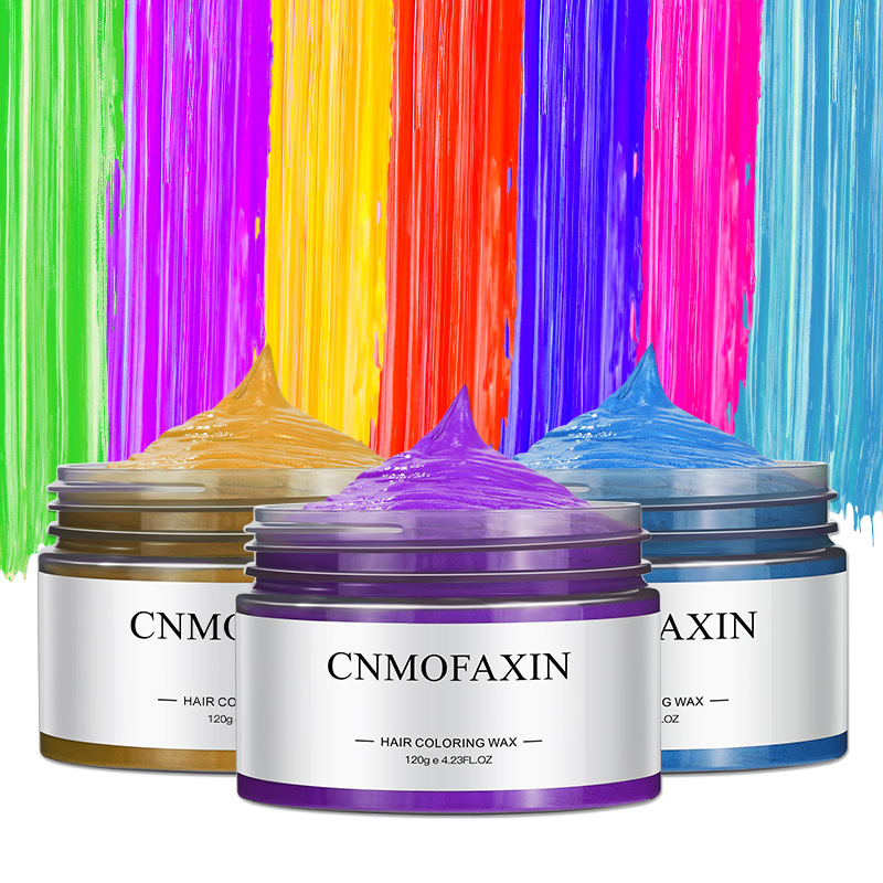 CNMOFAXIN men's styling hair puree fluffy natural three-dimensional color hair wax easy styling hair products wholesale