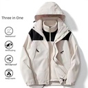 Outdoor Single Rush Clothes Single Jacket Casual Men's and Women's Multicolor Group Buying Three-in-One Thickened Top