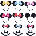 1 Six One Mickey Minnie Headwear Birthday Party Prom Dress Up Supplies Cartoon Mickey Headband