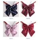 Polyester jk Bow Tie Factory Wholesale Crown Japanese Korean Style Collar Flower College Style Cute Girl Halloween Bow