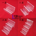 Thickened Transparent Wallet Rack Plastic Display Mobile Phone Mask Display Rack Boutique Table Top Counter Display Rack