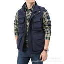 Men's Casual Multi-functional Vest Waterproof Quick-drying Outdoor Sports Photography Casual Vest Large Size Vest Jacket Trendy