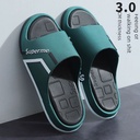 Outfit Men's Slippers Men's ins Trendy Thick Bottom Indoor Home Non-Slip Super Soft Sandals and Slippers Dormitory Bathing Slippers for Men
