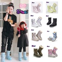 Starqi SiTAQi winter women's snow boots nine-color snowflake parent shoes Children's cotton shoes wholesale and retail