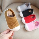 Children's shoes Spring and Autumn New Baby toddler shoes baby soft bottom cloth shoes for boys and girls knitted indoor shoes wholesale