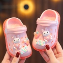Children's Slippers Summer Girls' Cute Soft Bottom Non-slip Children's Slippers Children's Baby's Hole Shoes for Boys