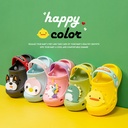 Happy Mary Cave Shoes Summer Boys and Girls Baby Children's Slippers Cute Soft Bottom Bag Heel Baotou Beach Sandals