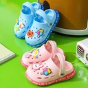 Children's sandals summer Baotou hole shoes 1-6 years old 2 children soft bottom non-slip baby sandals wholesale