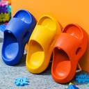Children's slippers summer baby home excrement feeling bathroom bath non-slip wear-resistant cute EVA sandals wholesale