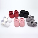 New Baby Shoes Summer and Spring Autumn Toddler Shoes Soft Bottom Bow Toddler Shoes Cute Style Women's Baby Shoes Children's Shoes