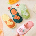 cotton slippers home baby cotton shoes boys warm shoes non-slip wholesale girls rabbit plush slippers winter
