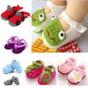 Factory direct hand-woven baby wool toddler shoes baby shoes born hand-knitted finished products