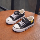 Huili children's shoes girls canvas shoes 2024 spring and autumn new children's board shoes big children's shoes summer boys cloth shoes