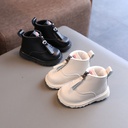 Autumn and Winter New 0-1-2 Years Old Baby Toddler Shoes Infant Non-slip Soft Bottom Baby Martin Boots Boys and Girls Short Boots