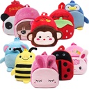 Cute children's backpack small schoolbag early education park cartoon bag toddler plush schoolbag little girl toy doll bag