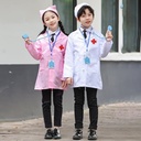 children, small doctors, nurses, kindergartens, professional play house roles, performance costumes, white coats