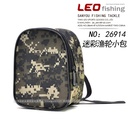 26914 LEO/LEO [Camouflage Fishing Gear Bag] Luya Rod Barrel Sub-bag Fishing Wheel Bag Accessories Bag Wholesale