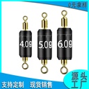 Swivel ring lead pendant new scale lead eight ring lead leather fishing gear accessories wholesale connector fast lead