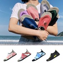 Qiluo 2024 Men's Thickened Soft Bottom Non-slip Swimming Shoes Snorkeling Women's Quick-drying Beach Shoes Diving Shoes Tracing Shoes
