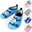 Children's beach shoes quick-drying soft-soled non-slip water park wading breathable yoga shoes printed trail shoes manufacturers