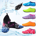 Factory direct snorkeling beach shoes and socks men's and women's children's diving swimming soft bottom quick-drying non-slip anti-cutting Creek wading shoes