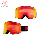 Manufacturers spot outdoor sports skiing large field of view cylinder double layer anti-fog snow blind skiing glasses winter men and women