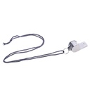 Hot-selling stainless steel whistle 6 word whistle referee whistle life-saving sound whistle match whistle fan whistle