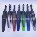 Bicycle Mudboard Mountain Bike Mudguard Mudtile Plastic Mudboard [Double Color Dragon Thickened]]
