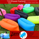 Haojun Outdoor Inflatable Lazy Sofa Bed Portable Camping Sleeping Bag Music Festival Air Sofa Cushion Printable