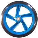 PU high elastic 8 inch caster skateboard wheel 200*40 scooter wheel stroller baby carriage polyurethane silent pull wheel