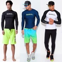 Korean diving suit men's professional sports split sunscreen swimsuit quick-drying long-sleeved surfing suit swimming vacation suit