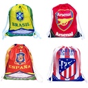 European Cup Spain France Brazil Football Bag Drawstring Bag Bundle Shoe Bag Storage Bag Backpack Surrounding Souvenirs
